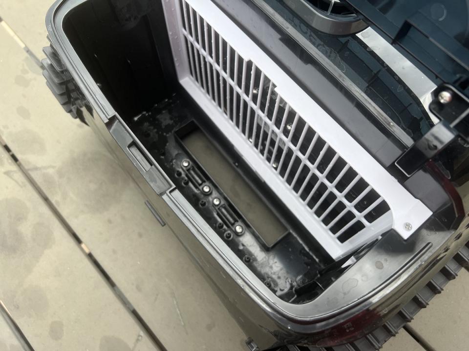 L'emplacement du filtre HEPA