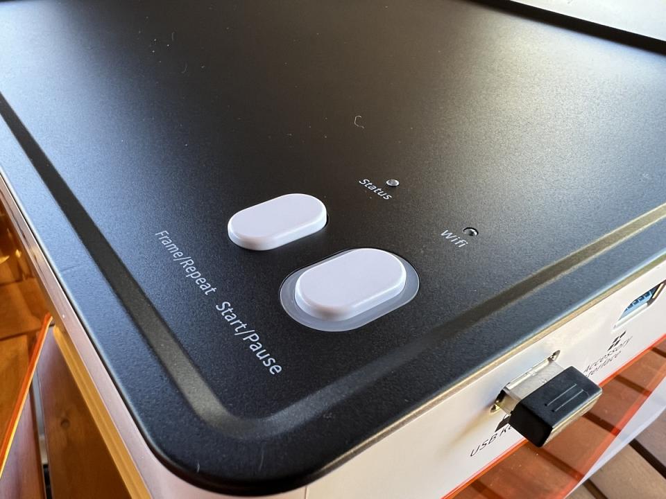 Deux boutons de pilotage