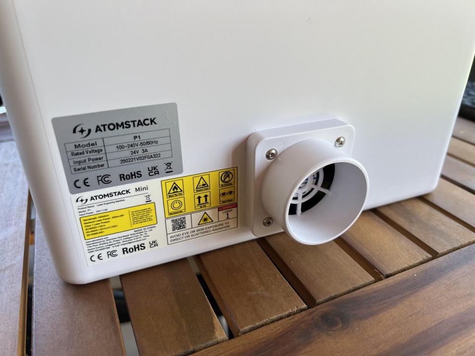 La sortie extracteur de fumée