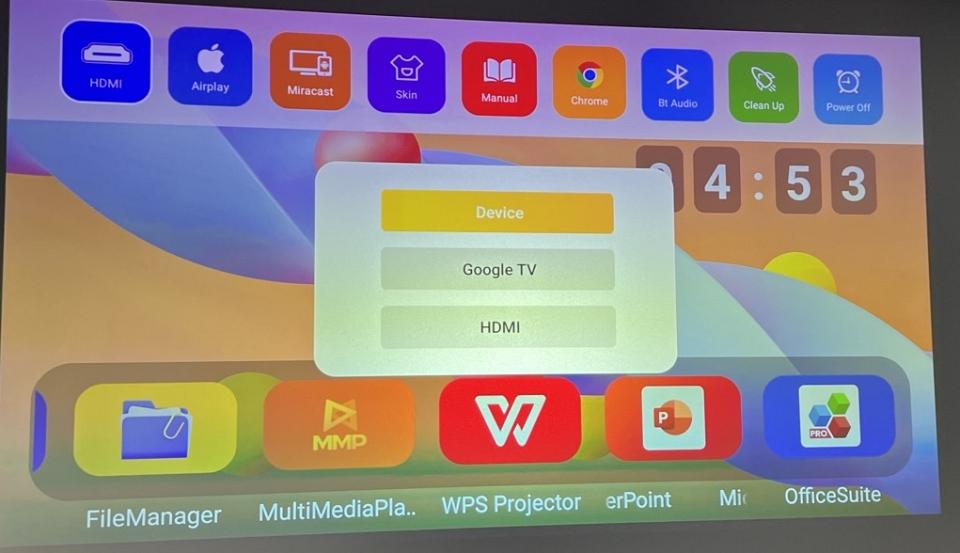 Dans les sources se trouvent Google TV ou device (interne)