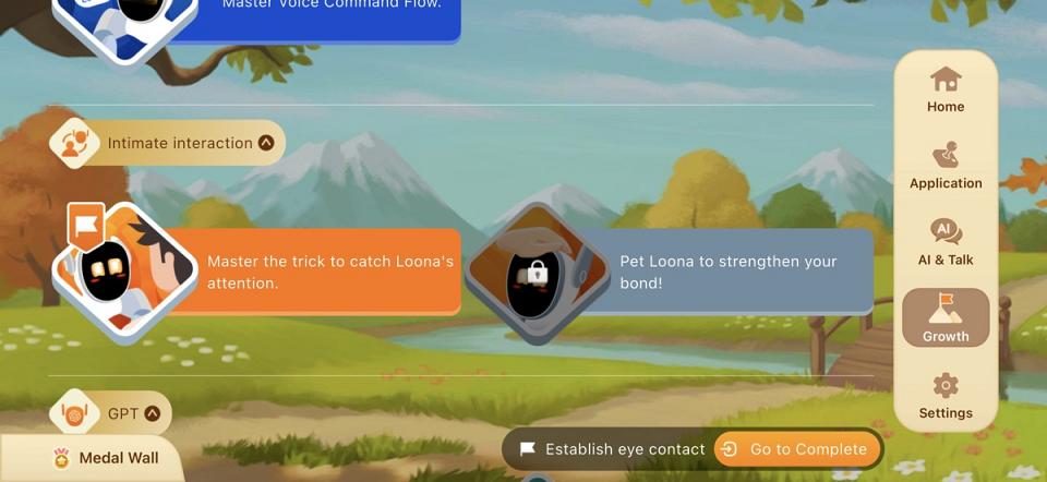 L'application Hello Loona