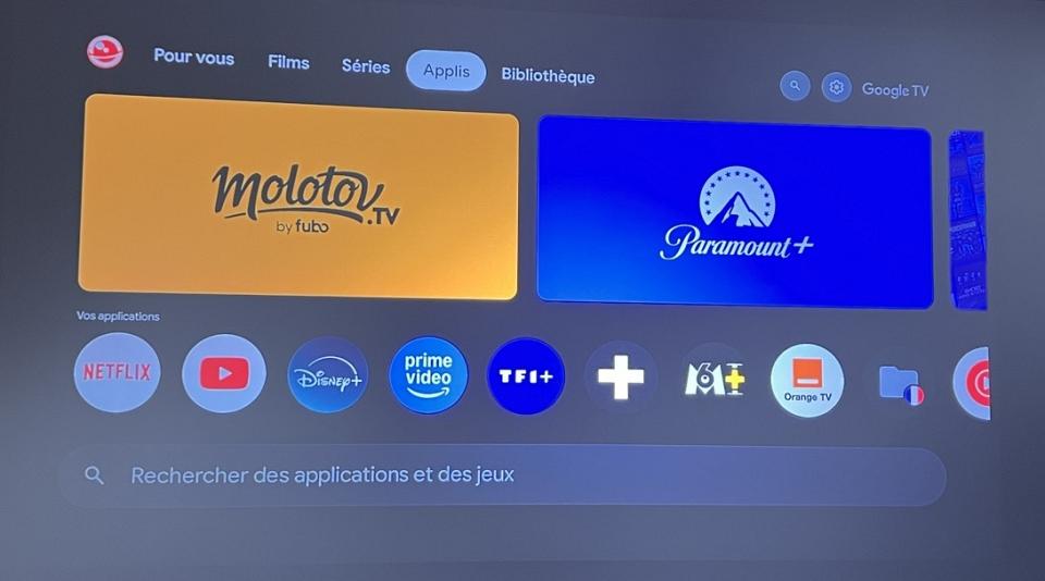 Le magasin d'applications