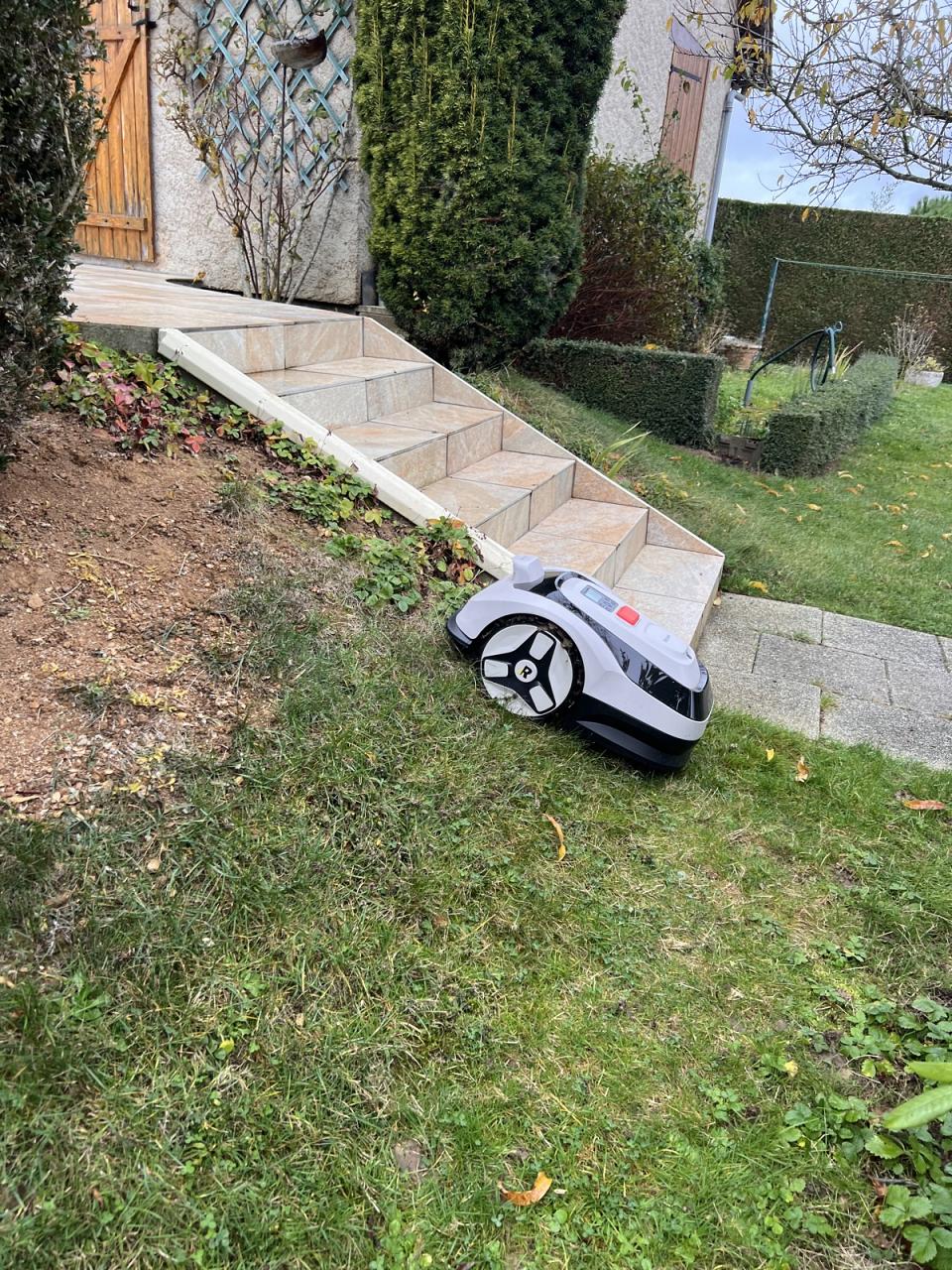 Impossible de délimiter ce type de limite, bilan il cherche à grimper