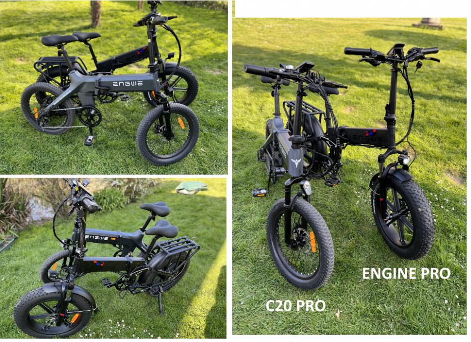 Comparaison avec le Fat Bike 20 Pouces ENGWE ENGINE PRO
