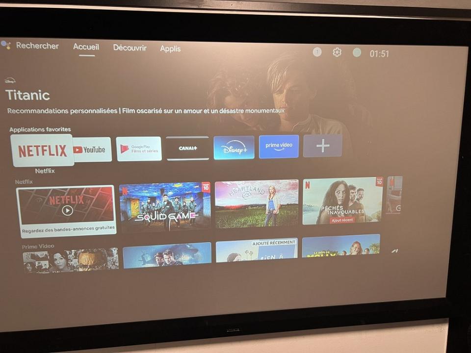 En plein jour, la luminosité n'est pas suffisante