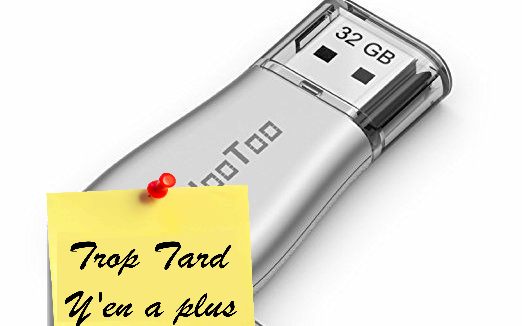 Clé USB 32GO HooToo Lightning et microUSB à 29€99