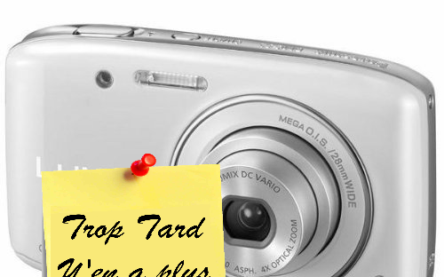 60€ le Lumix DMC-S2EF, Appareil photo numérique 14.1 Mpix (...)