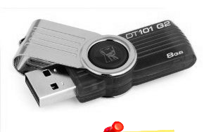 Clé USB Kingston Data Traveler 101 G2 8 Go à 1€79 !