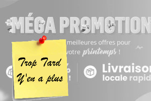 Deal expiré Mega Vente de Mars 2026 : bons plans tech et maison (...)
