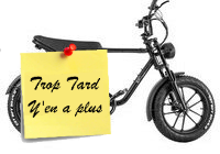 Deal expiré Le vélo moto Fat BIke CMACEWHEEL K20 à 979€ Stock Europe