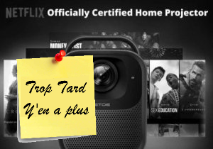 ETOE Seal Pro, Projecteur vidéo certifié GoogleTV , 1000 (...)