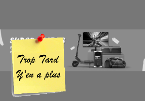 La grosse promotion de septembre chez Geekbuying est (...)