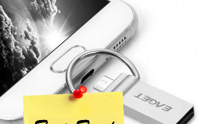 Clé USB 3.0 OTG 32 GO Eaget idéale échange PC/Smartphone 9€
