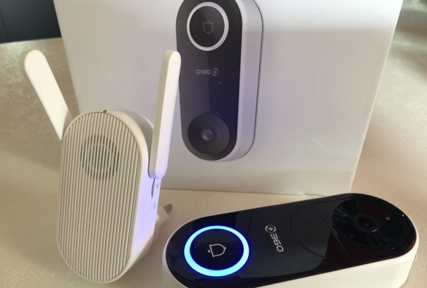 Test sonnette video sans fil connectée 360 D819, complète et pas chère (80€)