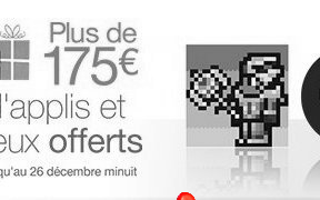 Plus de 175€ de top applis et jeux offerts avec (…)