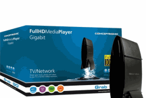 Conceptronic Grab'n'GO CFULLHDMAi media center HD en test