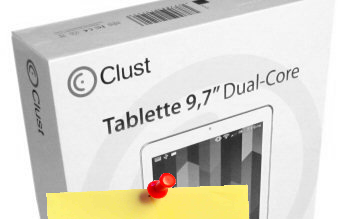 Tablette Tactile 9,7'' CLUST CLC10, Dual-Core Android (…)