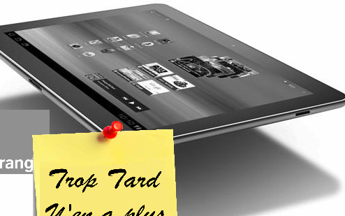 Samsung Galaxy tab 10.1 à 199€ pour un abonnement (...)