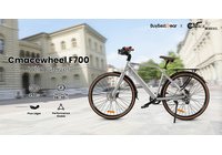 Deal CMACEWHEEL F700, un vélo type GRAVEL électrique léger, (…)