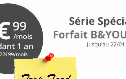 Bouygues Telecom, Forfait mobile appels SMS/MMS : Voix (...)