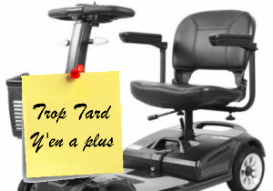 Mobilité électrique pour tous, le scooter senior (...)