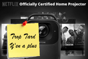 Deal expiré ETOE Seal Pro, Projecteur vidéo certifié GoogleTV , 1000 (...)