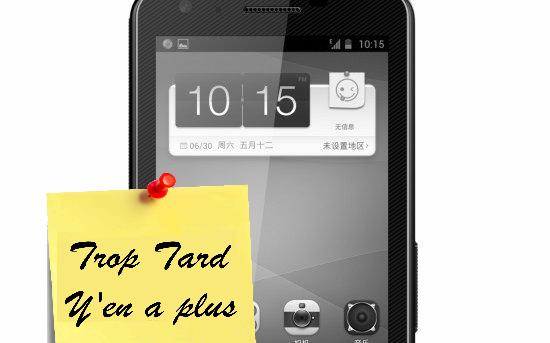 Smartphone ANDROID HAIER W910 Etanche Gorilla Glass (...)