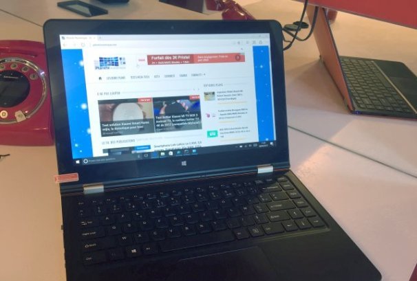 Test Voyo Vbook V3 édition N4200 , le pc portable écran, 360° SSD 128GO style Lenovo Yoga 2