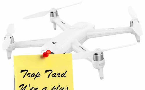 Drone Xiaomi Fimi A3, caméra HD, télécommande avec écran (...)