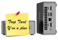 Deal expiré GEEKOM IT13, des miniPC équipés de processeurs dernière (…)