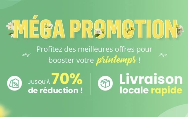 Mega Vente de Mars 2026 : bons plans tech et maison (...) à la une