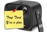 Deal expiré Projecteur ETOE E3 Pro Full HD GoogleTV, 600 Lumens (...)