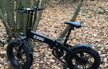 Logo Test VTT Fat Bike électrique Pliant ADO Z20C, le vélo (…)