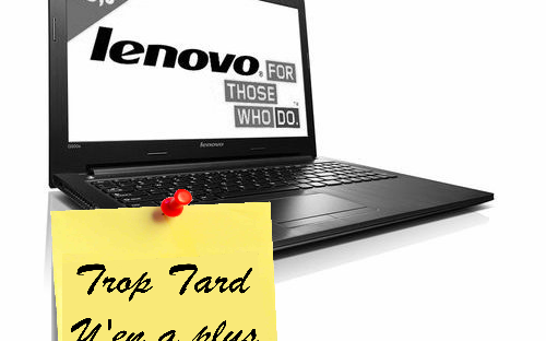 Portable Bureautique Lenovo G505 15.6", double coeur, (...)