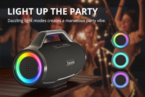 Bon plan relatif HP Tronsmart Bang Max Party, 130 W, lumières, karaoké à (...)