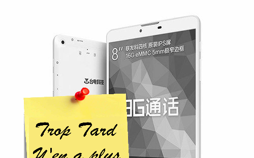 Tablette Android 3G TECLAST P80, 8 pouces, 4 Coeurs IPS (...)