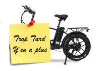 Deal expiré Destockage en cours sur le CMACEWHEEL T20, Fat Bike (…)