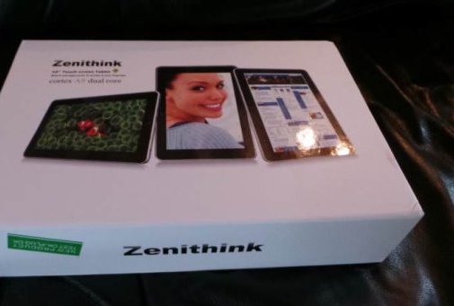 Test Tablette tactile Android ZENITHINK ZTPAD C93, 10 pouces Dual Core