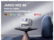 JMGO N1S 4K : le projecteur triple laser 4K à 799 € écran offert