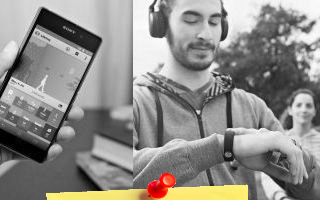 Bracelet connecté Sony SmartBand SWR10 avec 3 bracelets (…)