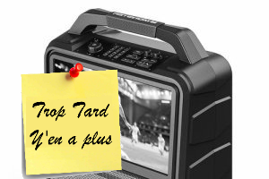 Deal expiré MONSTER VMAY, TV/enceinte d'extérieur 2‑en‑1 15,6” 60 (...)