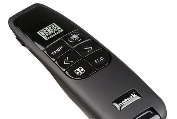 Test télécommande Powerpoint pointeur laser Inateck WP1001 