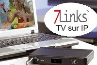 Boîtier 7links TV-BOX IPTV 