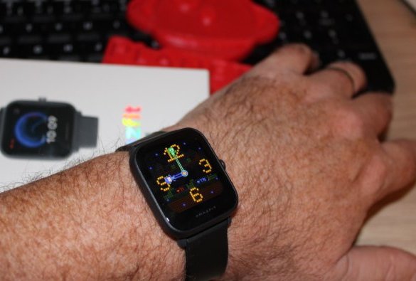 Test Smartwatch AMAZFIT BIP U, écran HD, capteur SPO² santé, mieux que la BIP S 