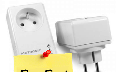 25€ la paire d'adaptateurs CPL NetSocket 500 Mbit/s Metronic