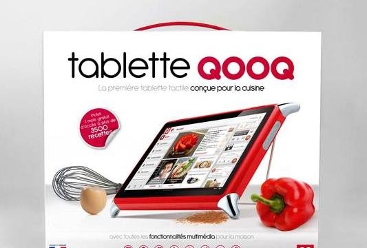 La tablette tactile pour cuisine QooQ en test, cook'orico !