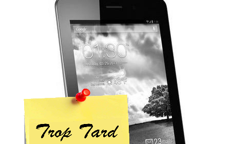 Asus FonePad tablette tactile 7 3G+ GPS téléphonie 85€99 (…)