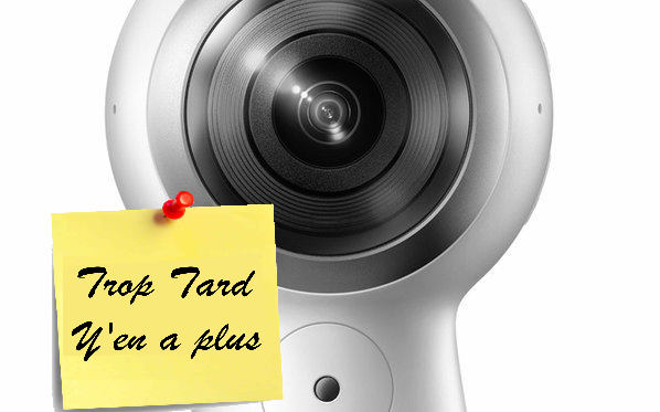 Caméra 360 panoramique Samsung Gear seconde édition (...)