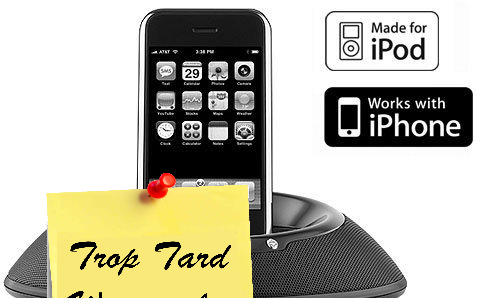 JBL On Stage IIIP IP Noir, dock iPod 39€ livré !