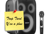 Deal expiré Tronsmart Halo 200, l'enceinte soirée 120W avec (…)